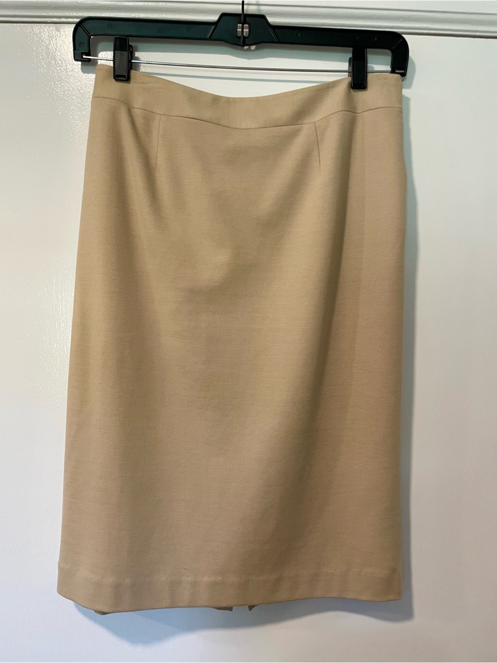 Classic Women's Beige Pencil Skirt